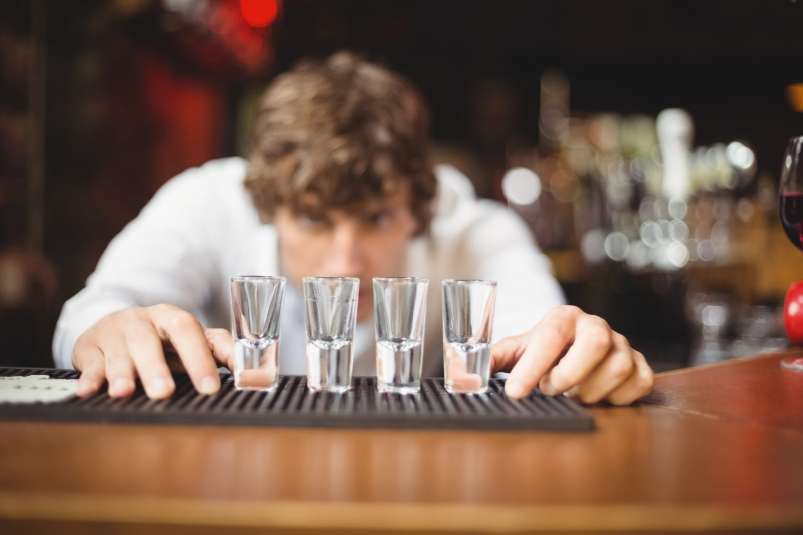 Why does Alcohol cause Blurred Vision?