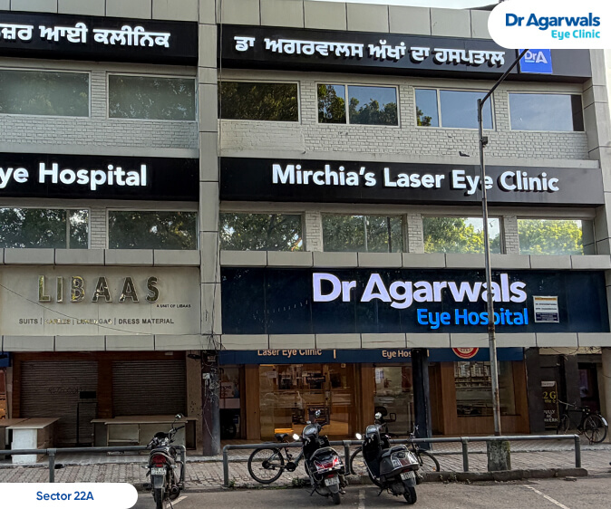 Sector 22A, Chandigarh - Dr. Agarwal Eye Hospital
