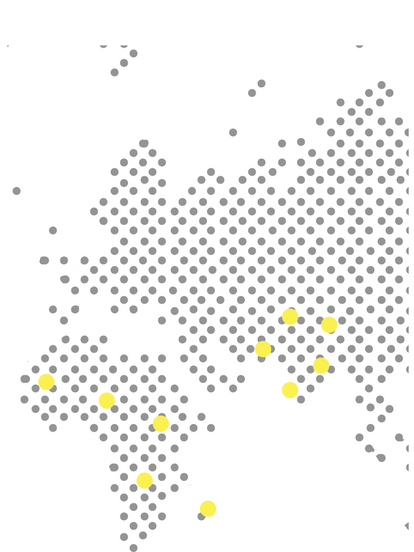Dr. Agarwal Locations Map