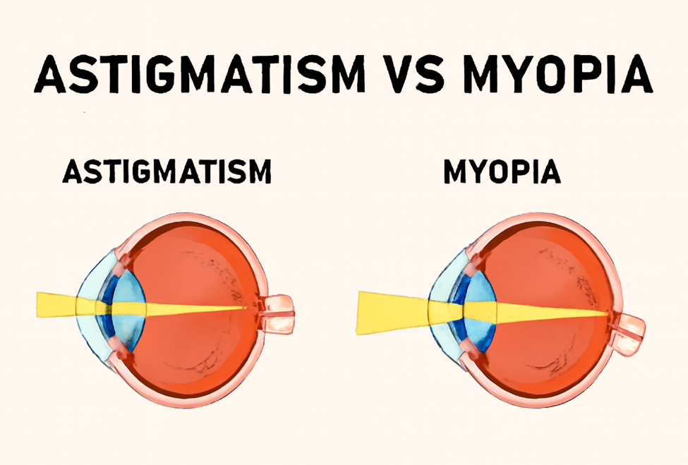 Astigmatism vs Myopia: Understanding the Differences