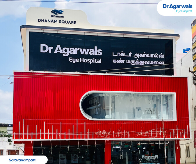 Saravanampatti, Coimbatore. - Dr. Agarwal Eye Hospital